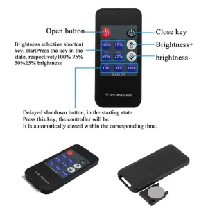 Comutator wireless pentru iluminare LED, Dimmer cu telecomanda - Img 4
