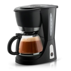 Filtru de cafea Hoffmans, Putere 1200W, Capacitate 1500 ml, Negru