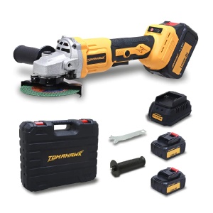 Flex Unghiular cu Maner, Grinder, 125mm, cu 2 Acumulatori Li-Ion 48V, 8.500rpm, Portabil - Img 1
