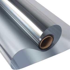 Folie pentru geamuri cu protectie UV, Efect de oglinda, Dimensiune 300x60 cm