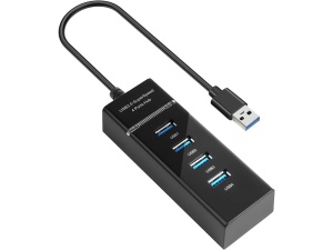 Hub USB cu 4 porturi USB 3.0 viteza transfer de pana la 5Gbps - Img 6