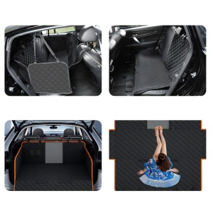 Husa auto de protectie pentru animale de companie, CMD-07, Universala, Impremeabila, Negru - Img 3