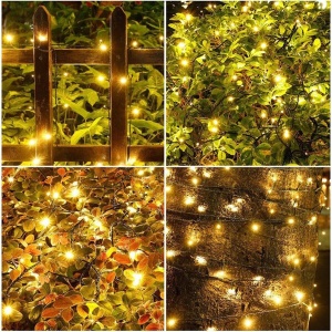 Instalatie Luminoasa Solara, cu 100/300/450/600 LED-uri, IP65, cu Lumina Alba Calda/Rece sau Multicolora, de 10/30/45/60m - Img 6