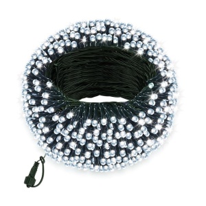Instalatie Luminoasa tip Rola, Interior/Exterior, IP44, 8 Programe, 30/40/50/80/100m, cu 150/200/250/400/500 LED-uri, Lumina Alba Rece - Img 7