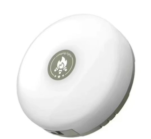 Lampa cu banda LED-uri RGB pentru camping, 8m, IP44, lumina alba calda si colorata, alb - Img 1