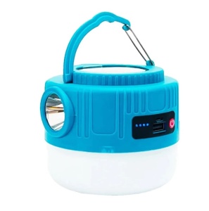 Lampa solara cu Maner 513 pentru camping 11x6.5x8.5 cm tip felinar, cu maner - Img 1