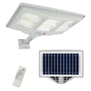 Lampa solara cu suport, 6 cadrane 108 LED, Putere 150W, Senzor de miscare, lumina si telecomanda - Img 3