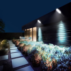 Lampa solara Jortan 8 COB 200 LED, Putere 400W, Senzor de lumina, miscare si telecomanda - Img 2