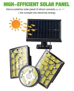 Lampa Solara Led Modulara putere 48W pentru exterior - Img 4