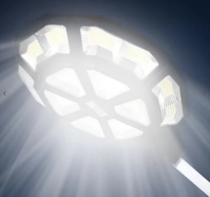 Lampa solara stradala 990 LED putere 1000W cu telecomanda ROTUNDA - Img 2