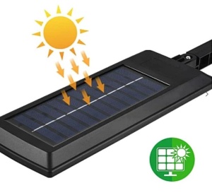 Lampa solara stradala JF-144 cu senzor miscare - Img 3