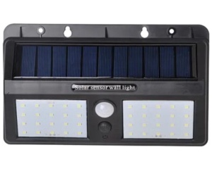 Lampa solara XF 6029 2 x 20 LED cu senzor de miscare si lumina - Img 6