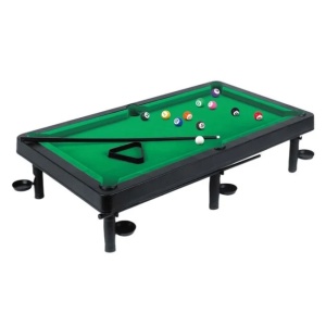 Masă de Biliard din Plastic, 63.8x35x15.5 cm, Joc de Masă pentru Copii - Img 1