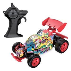 Masina Buggy Drifter cu telecomanda, dimensiune 32x16x15.5cm, multicolor