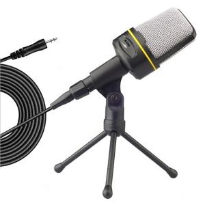 Microfon profesional cu mini trepied inregistrare vocala si pentru karaoke - Img 2
