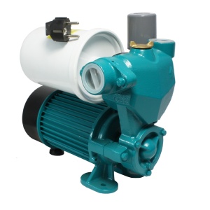 Mini hidrofor Micul Fermier 0.37 kW debit maxim 2200l/h inaltime maxima de pompare 33m corp pompa fonta capacitate vas expansiune 2 litri - Img 1