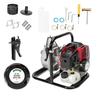 Motopompa Micul Fermier 2cp 42.7cc benzina 2t racord 1 debit 8000l/h" - Img 2