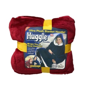 Patura huggle tip hanorac cu gluga, pufoasa, comoda si calduroasa, Marime universala - Img 17