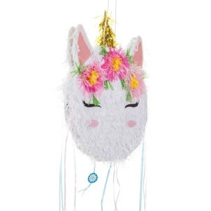 Pinata de petrecere model Unicorn, Dimensiune 35.5x8.5x50cm - Img 2