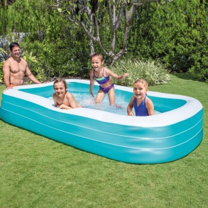 Piscina dreptunghiulara Intex, Dimensiune 305 x 183 cm, Bleu