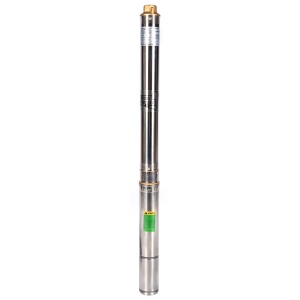 Pompa submersibila pentru apa curata Micul Fermier 0.75KW debit 3600l/h inaltime maxima pompare 80m 17 turbine - Img 1
