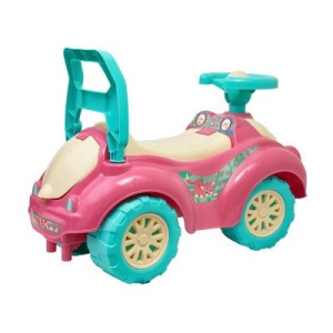 Premergator pentru copii 1 an+, Ride-on, masinuta vesela, cu claxon, pisica - Img 3