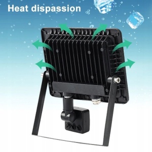Proiector halogen LED 50W, 3500LM, cu senzor de miscare, pentru exterior - Img 3