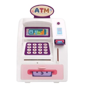 Pusculita tip bancomat cu functii reale si sunete - Retragere si depunere - Img 3