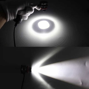 Set 2 becuri auto V6 laser, H7 9006 LED, 100W, alb, 6000K, 5200LM, 12V - Img 7