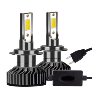 Set 2 Becuri LED H7 F2 COB 100W CANBUS - Iluminare Puternica 15000lm 6000K