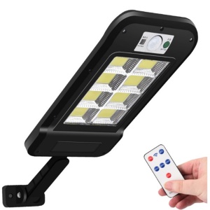 Set 3 Lampi Solare 8COB 160 LED, Senzor de Miscare, Lumina, Telecomanda - Img 3