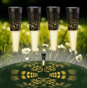 Set 6 lampi solare decorative pentru gradina cu lumina calda - Img 6
