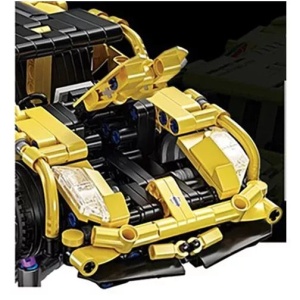 Set constructie Auto, pachet ansamblare masina cu peste 509 piese micro - Img 8