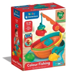 Set de pescuit pentru copii 1 an+, Cu sunete, Include undita si 4 pestisori, Dezvolta abilitatile cognitive si motorii, Plastic reciclat, 19x11.5x24.5cm, Multicolor - Img 4