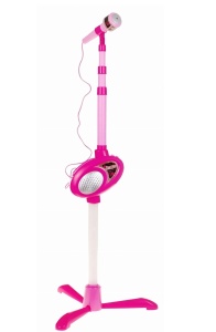Set microfon cu suport si boxa, redare muzica prin port Mp3 Player - Img 2