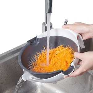 Strecuratoare si feliator de legume sau fructe manual cu castron inclus, accesorii diverse - Img 12