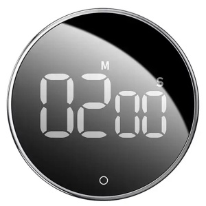 Temporizator-Cronometru Digital cu LED, Magnetic, 77x77x30mm, Negru - Img 10
