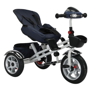 Tricicleta 4in1 cu lumina, muzica si sezut reversibil, varsta 1-6 ani, greutate maxima 50 kg - Img 3