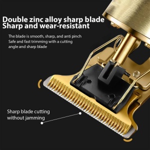 Trimmer profesional - Masina de tuns Vintage T9 portabil, pentru tuns, conturare sau desene - Img 5