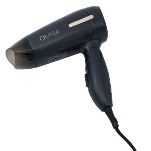 Uscator Par de calatorie OMNIA, Putere 1000W, 2 trepe de viteza si temperatura