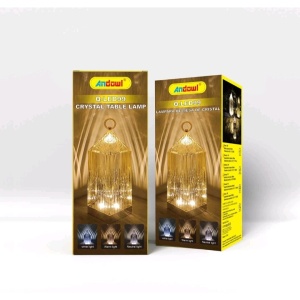 Veioza lampa decorativa din Acril cu 3 moduri de Iluminare Andowl Q-LED99 - Img 3