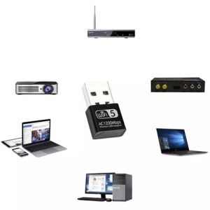 Adaptor - Receptor WiFi USB Wireless, 1200mbps, Compatibil Windows XP/Vista/7,8, 10, Linux sau MAC - Img 4