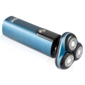 Aparat electric de ras, RAF R4017, 3W, IPX7, 360°, incarcare USB, afisaj digital, 4x14cm, albastru - Img 2