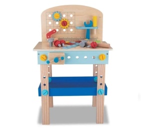 Banc de Lucru din Lemn – 50 Piese, Dimensiune 40x24.5x64.5 cm
