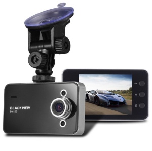 Camera auto DVR, Full HD 1080P, cu senzor de miscare, display LCD 2.7 inch, negru - Img 1
