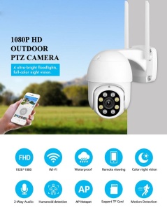 Camera de Supraveghere 2MPx, Wi-Fi, Audio Bidirectional, Full HD, senzor de miscare - Img 9