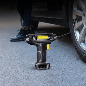 Compresor auto 12 V 10 bari, Putere 120 W, LED si manometru integrat - Img 7