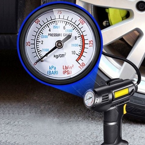 Compresor auto 12 V 10 bari, Putere 120 W, LED si manometru integrat - Img 10