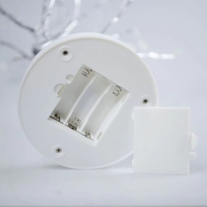 Decoratiune Luminoasa LED tip Veioza, Copacel cu 108 LED-uri, 50cm Inaltime, Lumina Alba Calda/Multicolora - Img 10