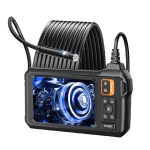 Endoscop cu Display, 2 Camere, C30M, Full HD 1080P, 5m Lungime, IP67, Negru - Img 1